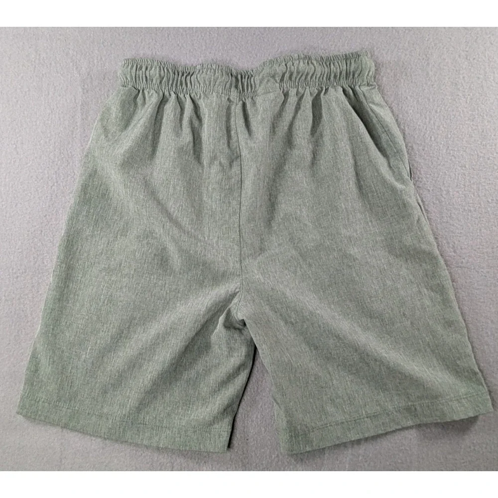 Tommy Bahama Boys Hybrid‎ Board Shorts Size L 14/16 Green Heather CP07592